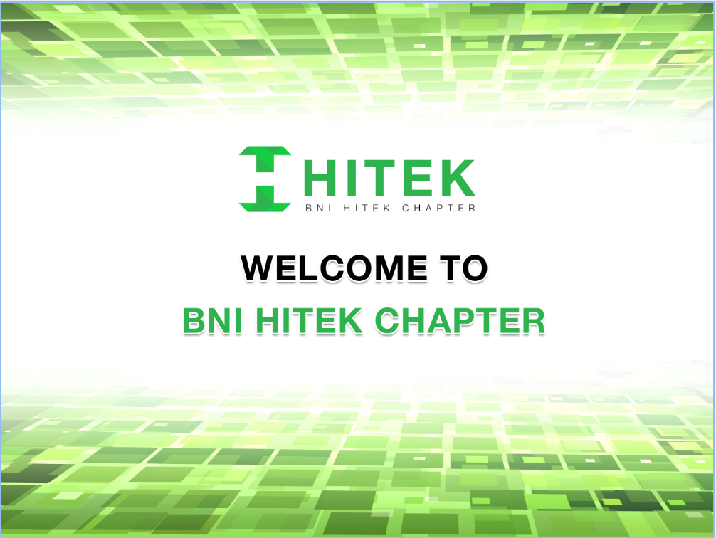 Thư mời tham gia buổi họp của Hitek Chapter ngày 18-11-2016