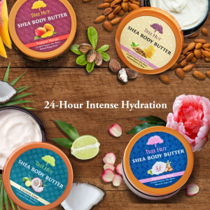 Tẩy tế bào chết cơ thể Tree Hut Shea Sugar Scrub Lemon Blueberry Tart - 700325