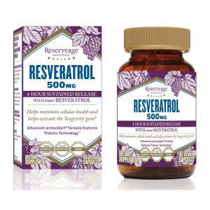 Resveratrol 500mg Sustained Release