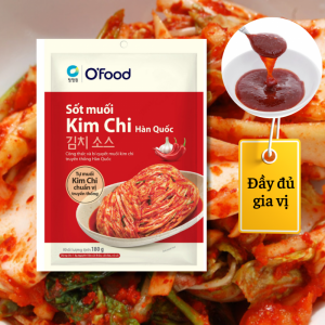 Sốt muối kim chi Hàn Quốc O'food 180g