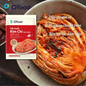 Sốt muối kim chi Hàn Quốc O'food 180g