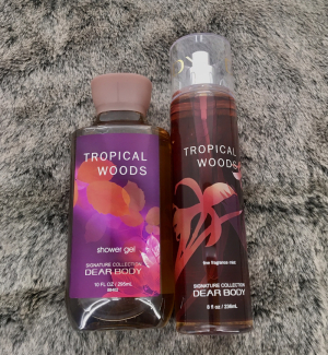 BODY MIST DEAR BODY 236ml - XỊT THƠM TOÀN THÂN - DÀNH CHO NỮ - TROPICAL WOODS