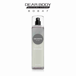 BODY MIST DEAR BODY 236ml - XỊT THƠM TOÀN THÂN - Dành Cho Nam - NOIR CRYSTAL FOR MEN