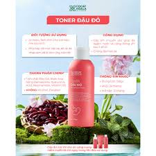Toner Đậu đỏ Cỏ Cây Hoa Lá 150gr Giúp Dưỡng Ẩm, Mềm Mại, Cân Bằng pH