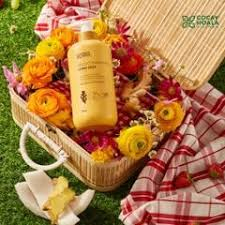 Dầu Gội Thảo Dược Hữu Cơ Gừng Dừa Cỏ Cây Hoa Lá 650g Sạch Gàu Ngứa
