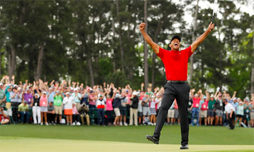 Sao thể thao thế giới chúc mừng Tiger Woods
