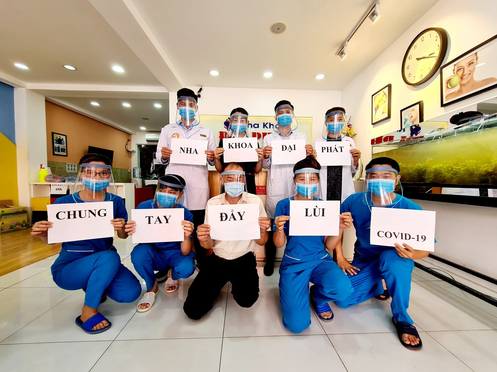 HỆ THỐNG NHA KHOA ĐẠI PHÁT CHUNG TAY CÙNG CỘNG ĐỒNG CHỐNG DỊCH