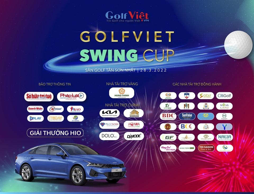 DOLO Men - Nhà tài trợ vàng đồng hành cùng giải Golf Việt Swing Cup 2022