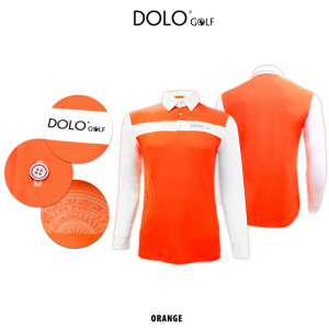 Áo Golf Dài Tay Khuy Cài PKG09