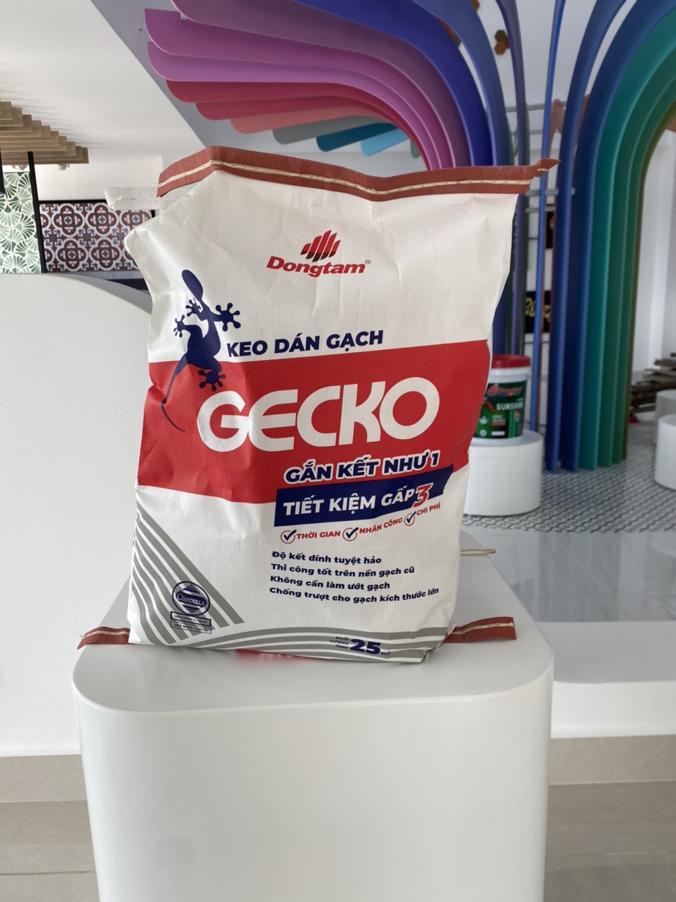 ĐẠI LÝ CẤP 1 KEO DÁN GẠCH ĐỒNG TÂM GECKO