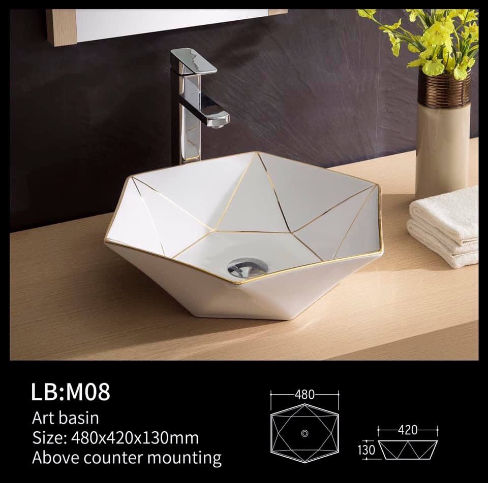 LAVABO ĐỂ BÀN CAO CẤP VRLB 2018