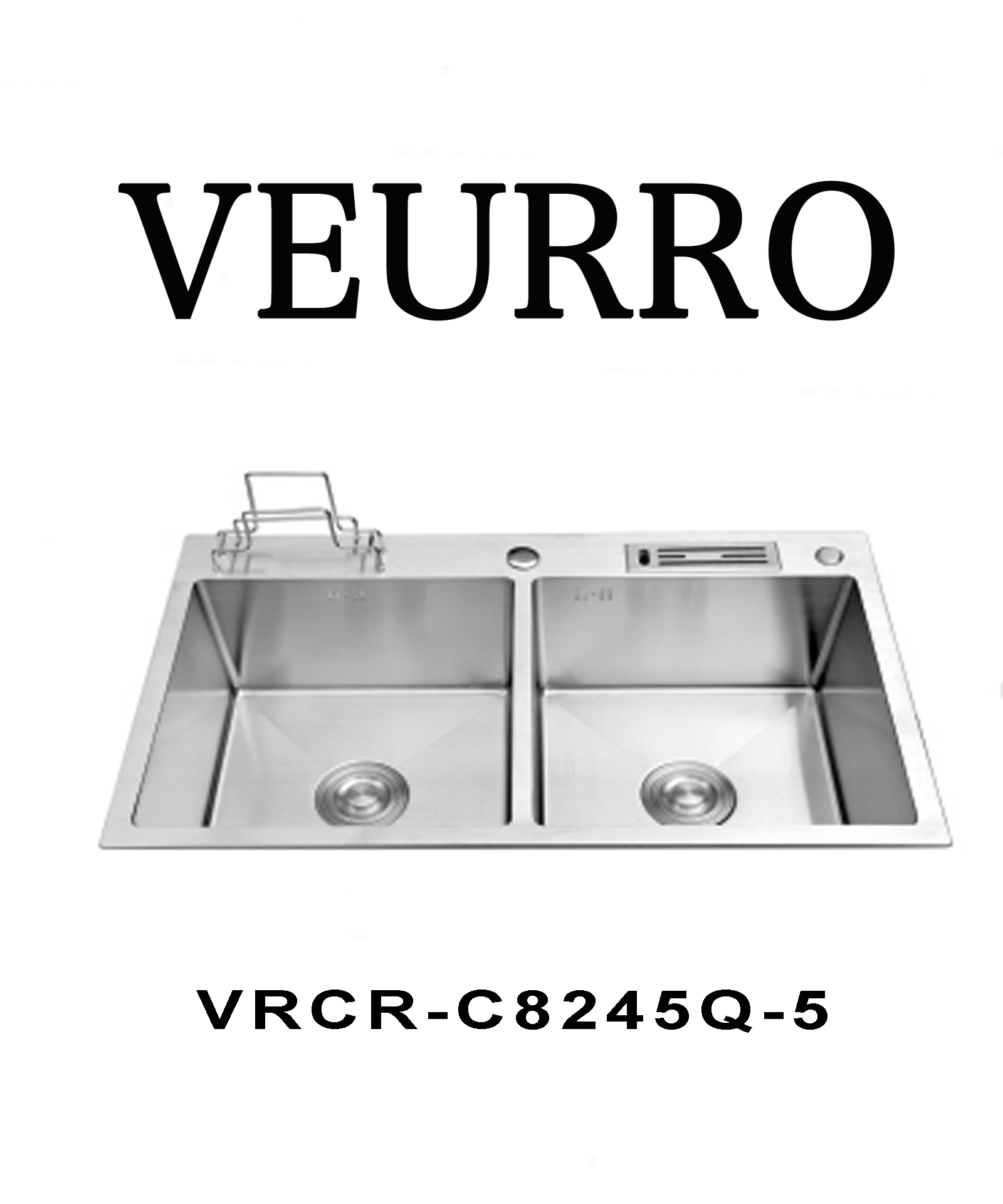 Chậu Rửa Chén Inox 304 Veurro VRCR-KDC8245Q-5
