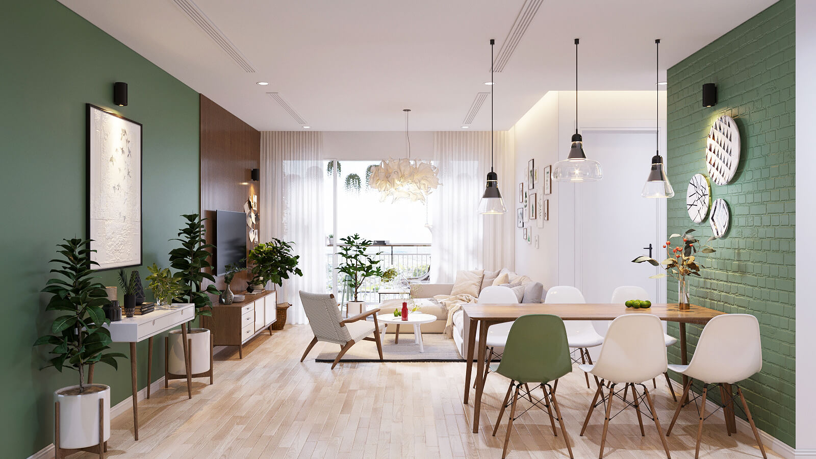 Xu hướng thiết kế nội thất căn hộ chung cư được yêu thích 2024