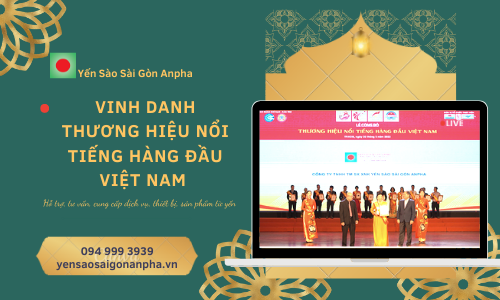 SÀI GÒN ANPHA đạt thương hiệu nổi tiếng hàng đầu Việt Nam
