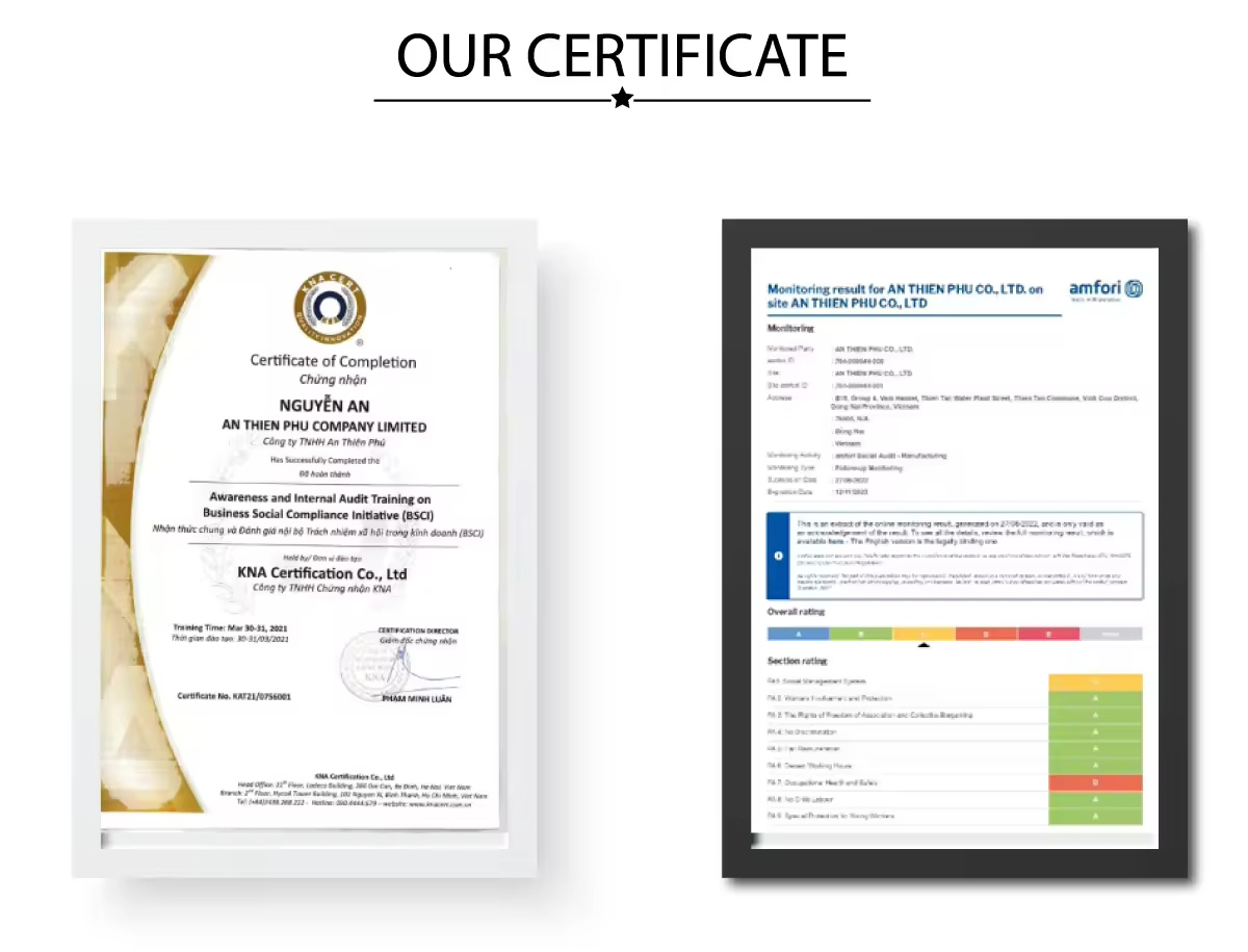 An Thien Phu Products and Advantages