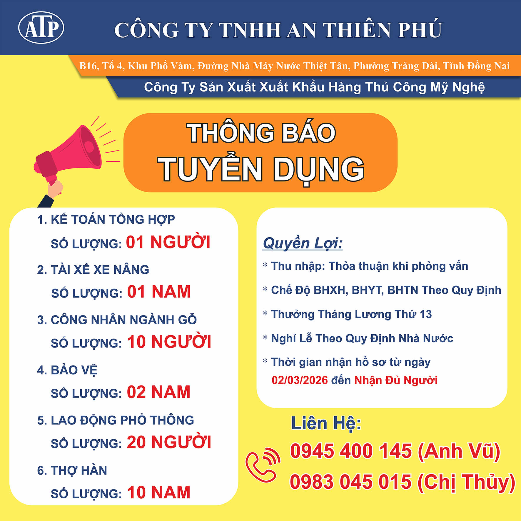 Tuyển dụng
