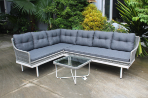 Sofa Set with Rope Garden Furniture for Outdoor Hotel Apartment