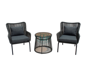 Patio furniture sets luxurious outdoor garden Alu frame with powder coating made in Vietnam