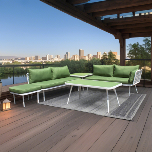 Custom Wholesale Modern Patio Rope Outdoor Sofa