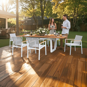 Golden hour dinners just found their perfect setting.