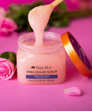 Tẩy Tế Bào Chết Body Dạng Đường Rose Tree Hut 510g