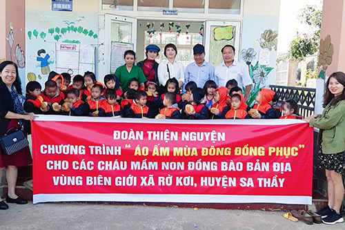 Chương trình thiện nguyện “ ÁO ẤM MÙA ĐÔNG 2020” trước thềm ĐẠI HỘI HỘI DOANH NHÂN TRẺ TỈNH KON TUM