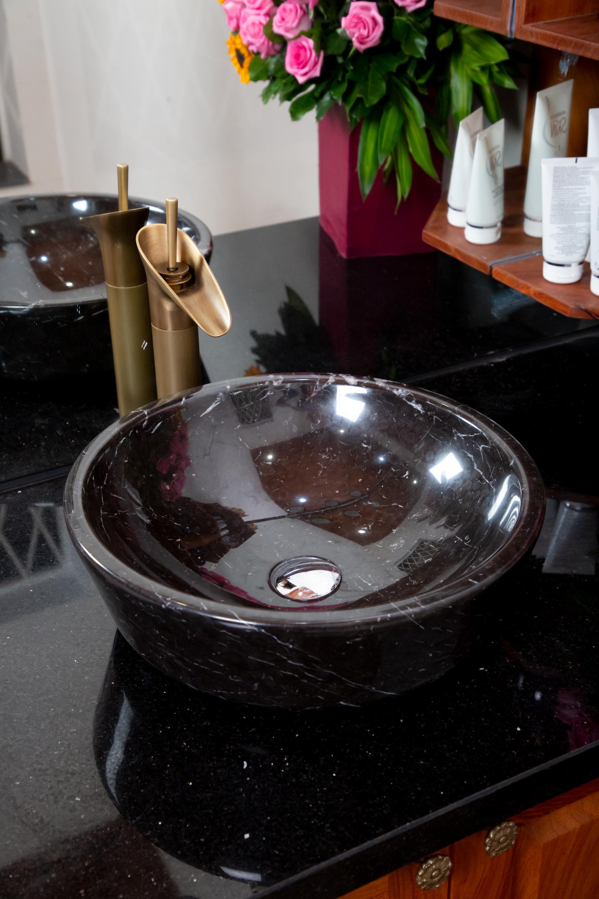 LAVABO ĐÁ TỰ NHIÊN CAO CẤP NASTON LDTN012