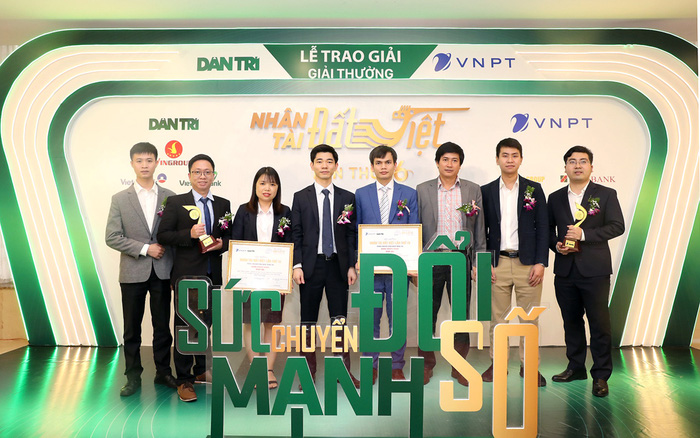 VNPT TECHNOLOGY “ẵm” liền 02 giải Nhân tài đất Việt lần thứ 16