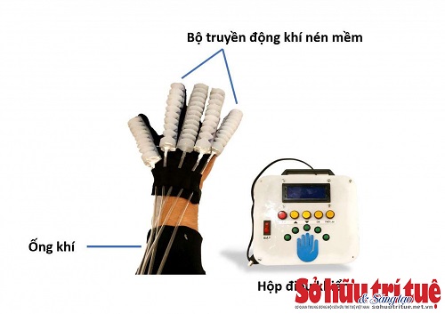 Sinh viên sáng chế găng tay thông minh phục hồi chức năng giá mềm