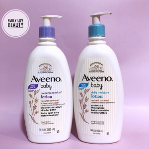 KEM DƯỠNG DA LOTION AVEENO BABY DAILY MOISTURE NATURAL OATMEAL 532ML (CHAI)