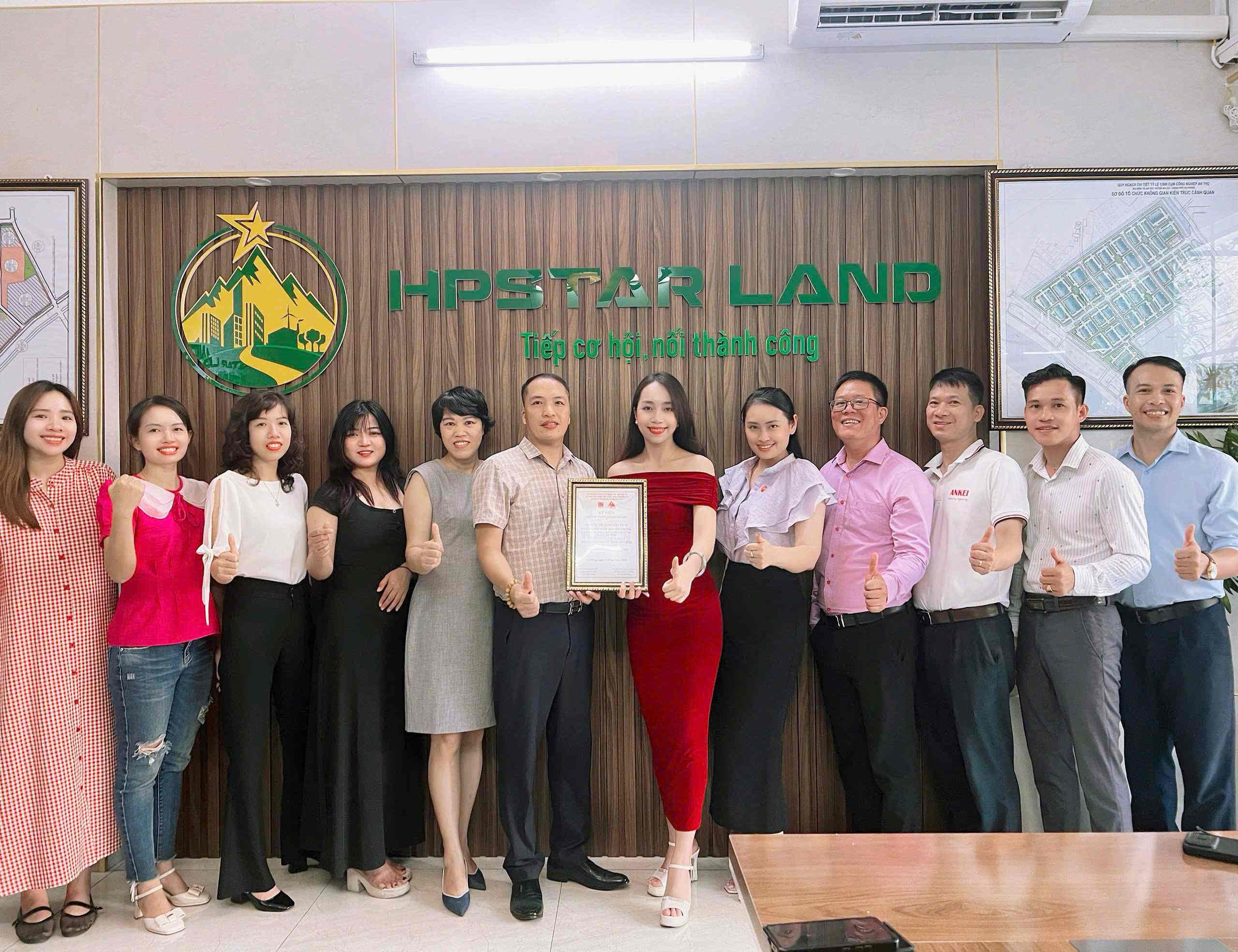 TEAM KHU CÔNG NGHIỆP ĐÔNG BẮC THĂM CĐT HP STAR LAND tại Hải Phòng