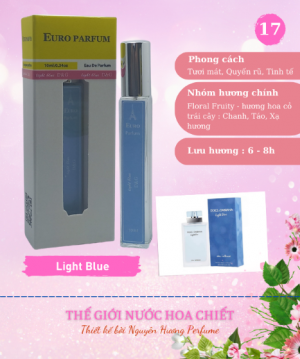 Nước hoa chiết 10ml Light Blue