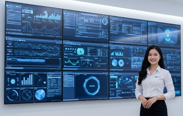 Màn hình ghép (Video Wall): Công nghệ, Ứng dụng và Hướng dẫn Toàn diện 2025