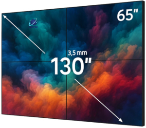 MÀN HÌNH GHÉP 65 INCH 3.5 MM