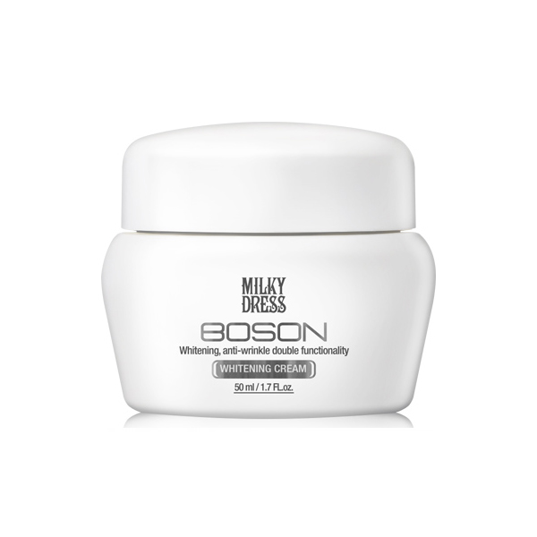 Milky Dress - Kem làm trắng kiểm soát dầu và mụn - Boson Whitening Cream