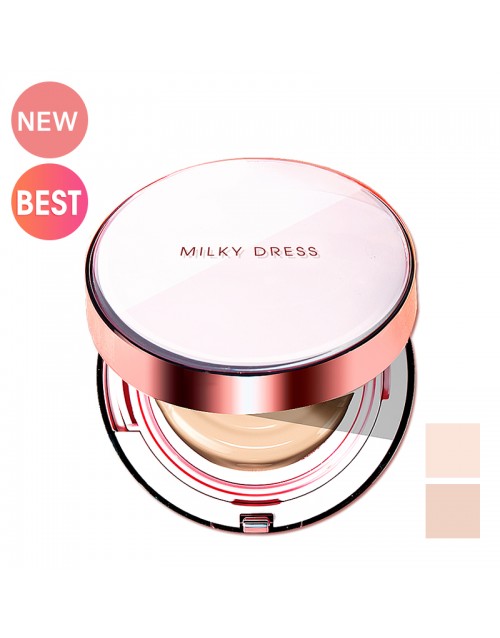 Milky Dress - Phấn trang điểm dạng nước che khuyết điểm TRILLBEIGE COFFEE CUSHION - No 23