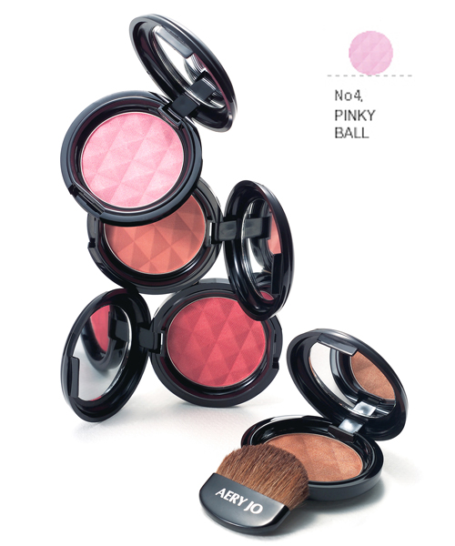 Milky Dress - Phấn má hồng Aery Jo Blusher - Pink - No04 - hồng đậm