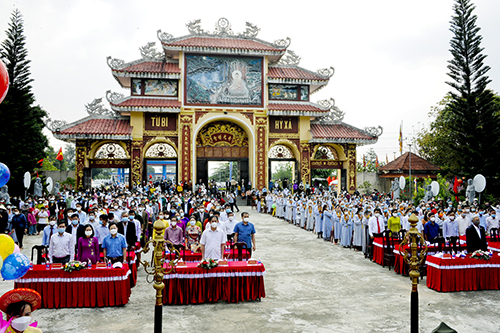 Đăk Hà: Chùa Tháp Kỳ Quang long trọng tổ chức Lễ Giỗ Quốc Tổ Hùng Vương - Lần thứ 10