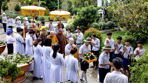 Chùa Phước Huệ trang nghiêm thành kính lễ cúng dường Trai tăng nhân mùa Vu lan Báo hiếu PL.2567 – DL. 2023