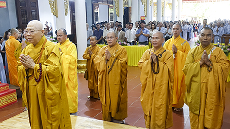 Kon Tum: Ban Trị sự GHPGVN huyện Đăk Hà trang nghiêm tổ chức lễ Phật đản PL.2568 -DL.2024.