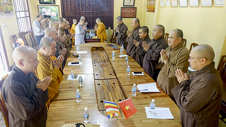 Kon Tum: Ban Trị sự GHPGVN tỉnh triển khai phiên họp định kỳ báo cáo công tác Phật sự tháng qua và kế hoạch Phật sự quan trọng tháng kế tiếp.