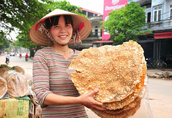 Bánh đa kế đặc sản quê dân dã  Bắc Giang