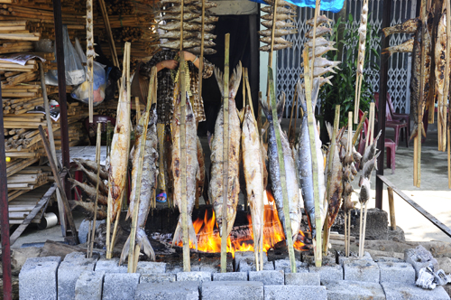 Cá nướng Sông Đà, đặc sản nổi tiếng Hòa Bình