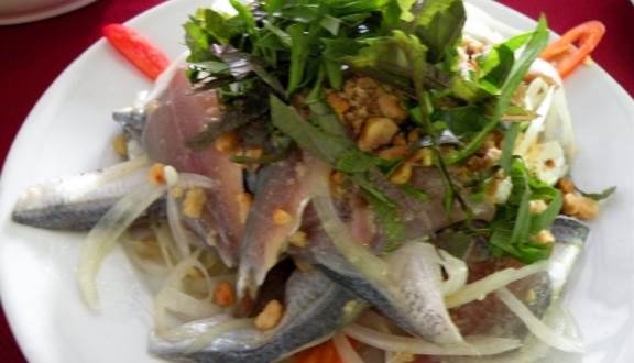 Hấp dẫn gỏi cá Cây Bàng –  đặc sản Kiên Giang