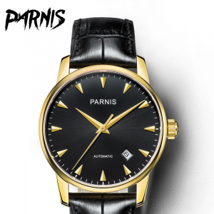 Thiết kế kinh điển đồng hồ nam Parnis PA6038-2