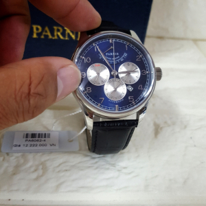 Thiết kế kinh điển của iwc đồng hồ nam Parnis PA6062-6