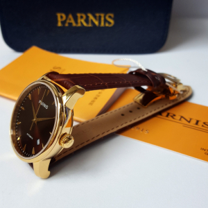 Thiết kế kinh điển đồng hồ nam Parnis PAP6038-4