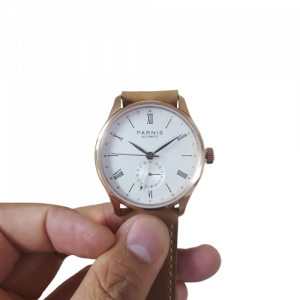 Thiết kế kinh điển iwc đồng hồ nam Parnis PA2122B-1