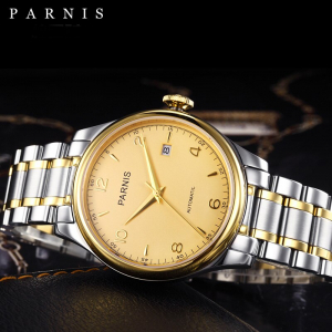 Thiết kế kinh điển đồng hồ nam Parnis PH2113G