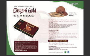 Thực phẩm bảo vệ gan nấm Lingzhi Gold